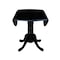 International Concepts 42 in. Dual Drop Leaf Table with 4 Slat Back Dining Chairs - 5 Piece Dining Set K46-42DP-C265-4 - alternate 3